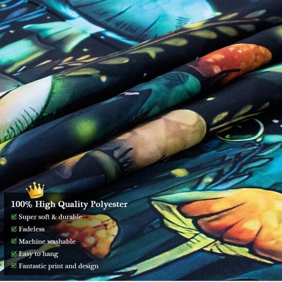 Mushroom Tapestry 39.5” X 29.5” - Picture 5 of 6